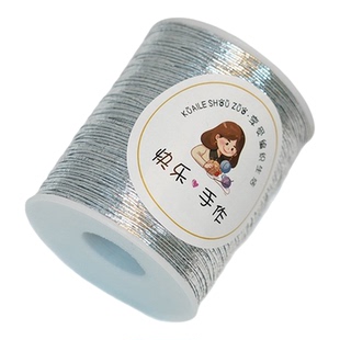 轻奢包芯银线1mm银色闪银纱丝diy手工包包钩包线编织手提包碎银线