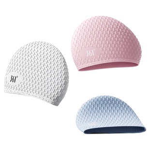 361成人硅胶泳帽女款长发加大头围高颜值防水不勒头游泳专用泳帽