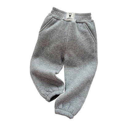 男女童运动裤加绒保暖卫裤