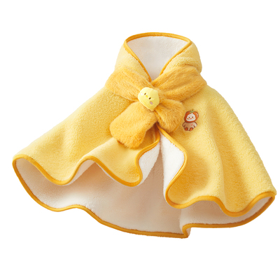 【防风防寒】秋冬加绒斗篷披风