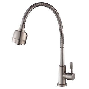 不锈钢厨房菜盆万向旋转冷热单冷水龙头防溅水洗菜池水管净水器