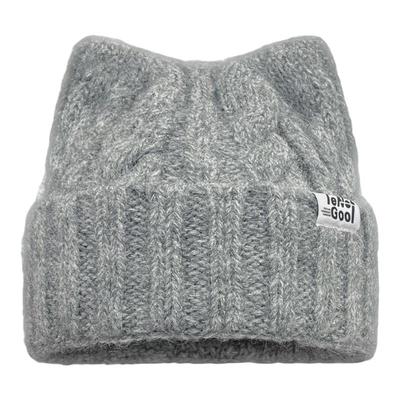 Classy key新加坡设计师联名款保暖百搭休闲针织冷帽猫耳朵毛线帽