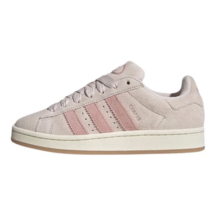 Adidas阿迪达斯2025春女鞋CAMPUS经典运动滑板鞋「面包鞋」JH5628