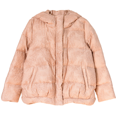 GESGOO时尚小众刺绣羽绒服冬季