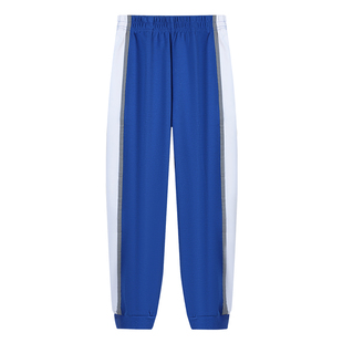 东莞大朗公办公立小学校服裤子夏季男女运动校裤蓝色短袖T恤长裤