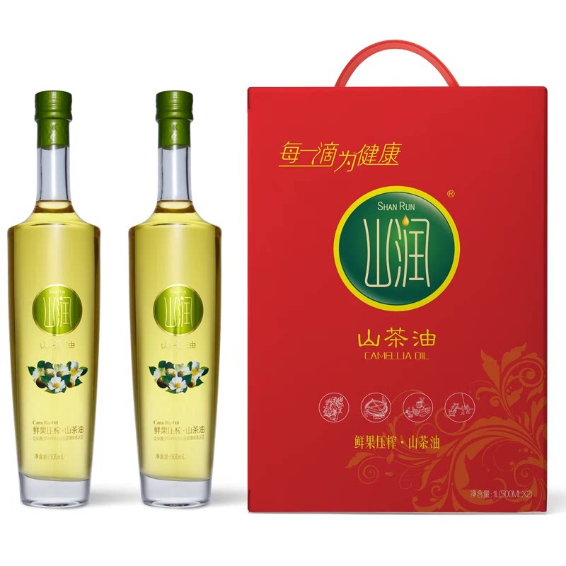 山润山茶油鲜果压榨低温压榨野生
