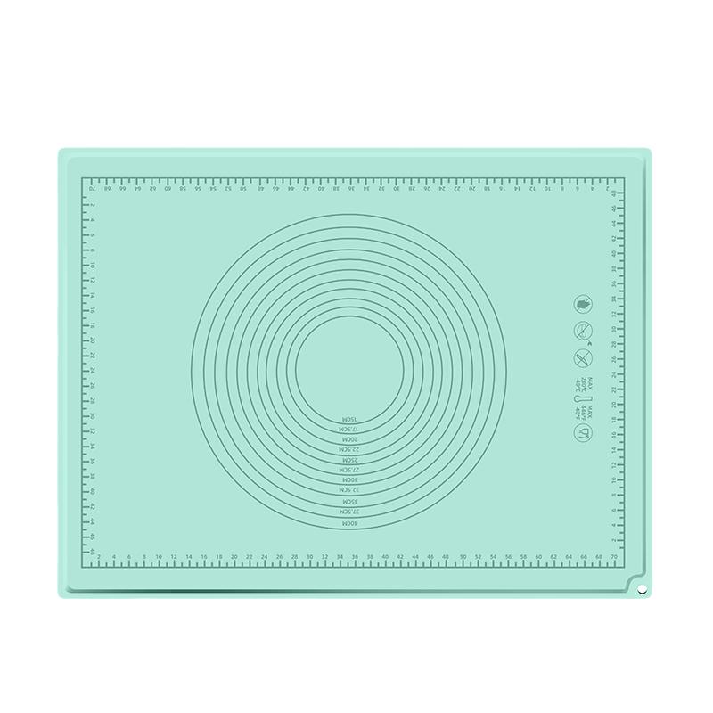硅胶揉面垫加厚食品级硅胶垫面板家用擀面烘焙案板塑料和面垫防滑