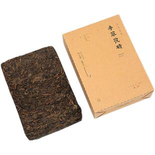 国津黑茶湖南安化特级高端手筑茯砖正品安华二级金花益生菌黑毛茶