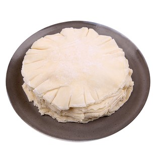 呼市烧卖皮烧麦皮稍麦皮手工压花皮45张550g内蒙烧卖皮子饭店可用