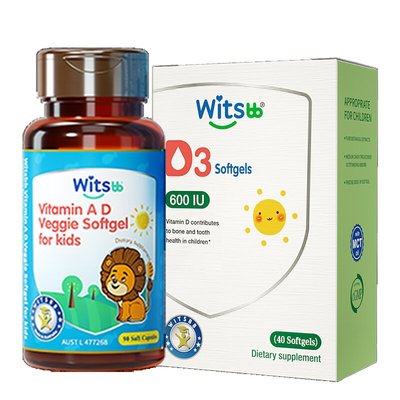 健敏思维生素AD+40粒D3组合装