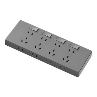 86型扩展式插座带开关面板拓展多功能转换器明装插座扩展转换插排