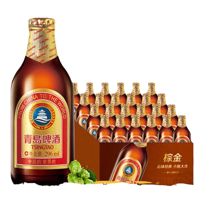 青岛精酿啤酒TSINGTAO296ml*