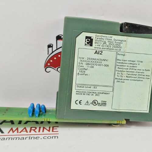 EUROTHERM AI2 2500M/AI2UNIV ANALOG INPUT MODULE (FAST SHIP B