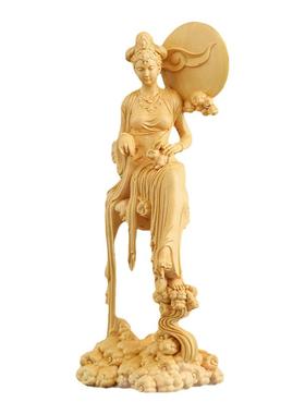 汽车东阳雕刻文玩艺术风装饰摆件