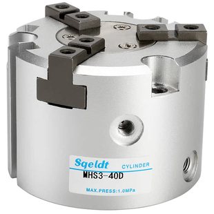 HFC二爪四爪三爪夹紧手指气缸MHS2/4-MHS3-16D20D25D32D40D50D63D