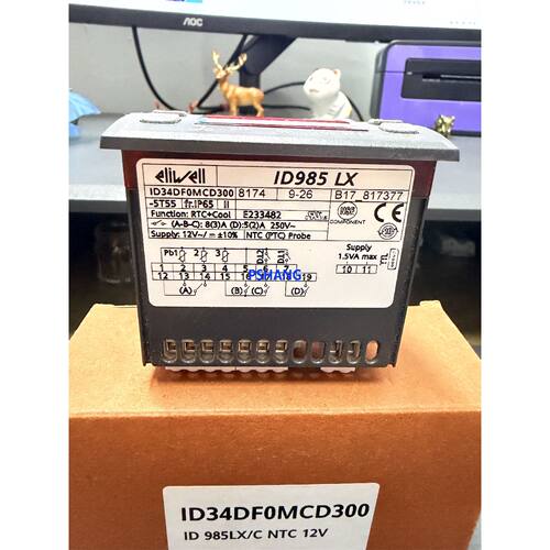 一  12V船用温度控制器eliwell IDlus974 ID985LX/S/E/CK/961/915