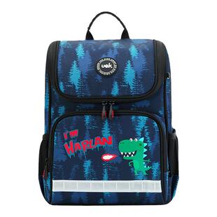 uek小学生书包男女儿童一二年级三五六超轻减负护脊轻便卡通背包