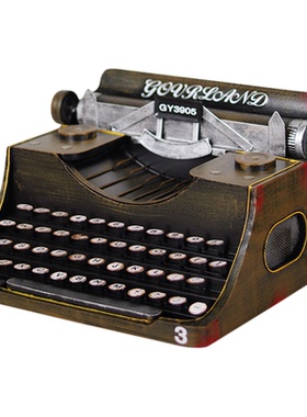 复古民国老式打字机打印机模型大