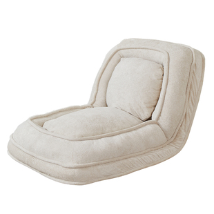 人类狗窝懒人沙发可躺可睡阳台榻榻米折叠沙发卧室躺椅单人小沙发