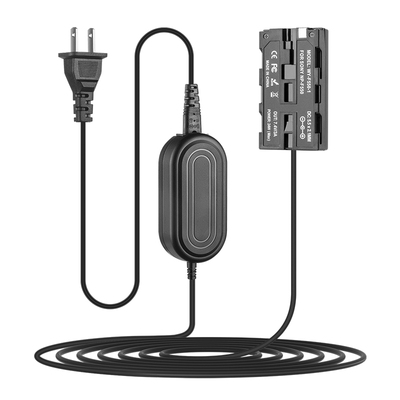 NP-F假电池+AC电源适配器供电