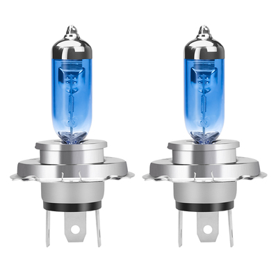 超亮汽车前大灯超白光疝气灯远光灯近光灯H7H4H19005改装氙气灯泡