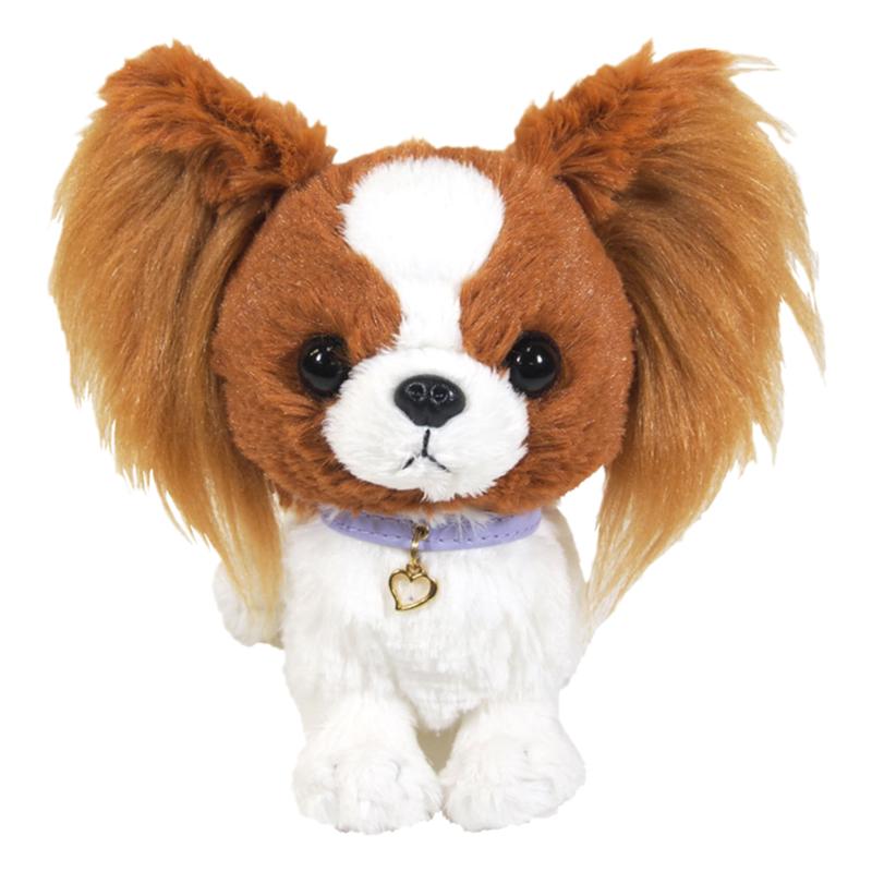 sunlemon仿真蝴蝶犬毛绒玩偶狗狗