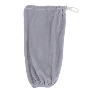 长款秋冬保暖羽绒服袖套加厚秋冬季加绒工作加肥加大套袖女士宽松