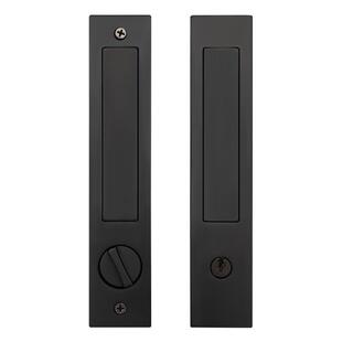 木门移门锁卫生间推拉门锁厨房阳台趟门折叠门美式嵌入式隐形钩锁