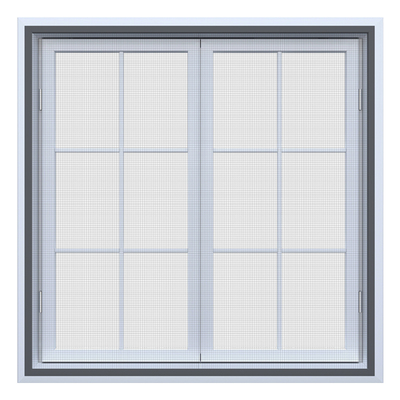 窗户防蚊纱窗网魔术贴自装自粘式