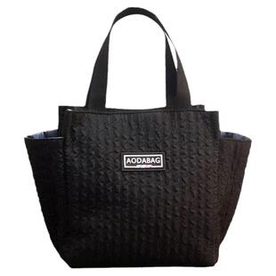 新款女士布艺手提包饭盒袋男士便当包饭盒手提袋午餐袋上班族饭兜