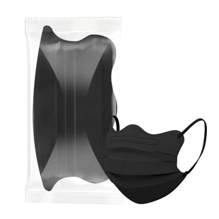 黑色医用外科口罩医疗一次性单独包装正品官方女高颜值2025新款冬