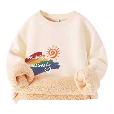 加绒加厚卫衣真维斯童装