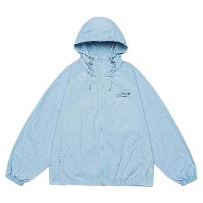 GOGOSOON防晒衣男UPF50+新款夏季红色外套户外山系轻薄连帽登山Q