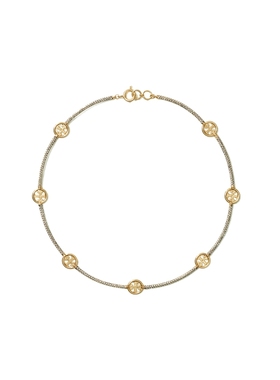 TORY BURCH 汤丽柏琦 MILLER 双T LOGO项链 141136