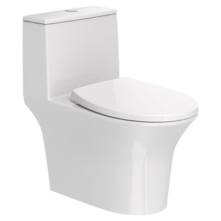 法恩莎卫浴马桶卫生间家用一级水效加大管径小户型坐便器16236