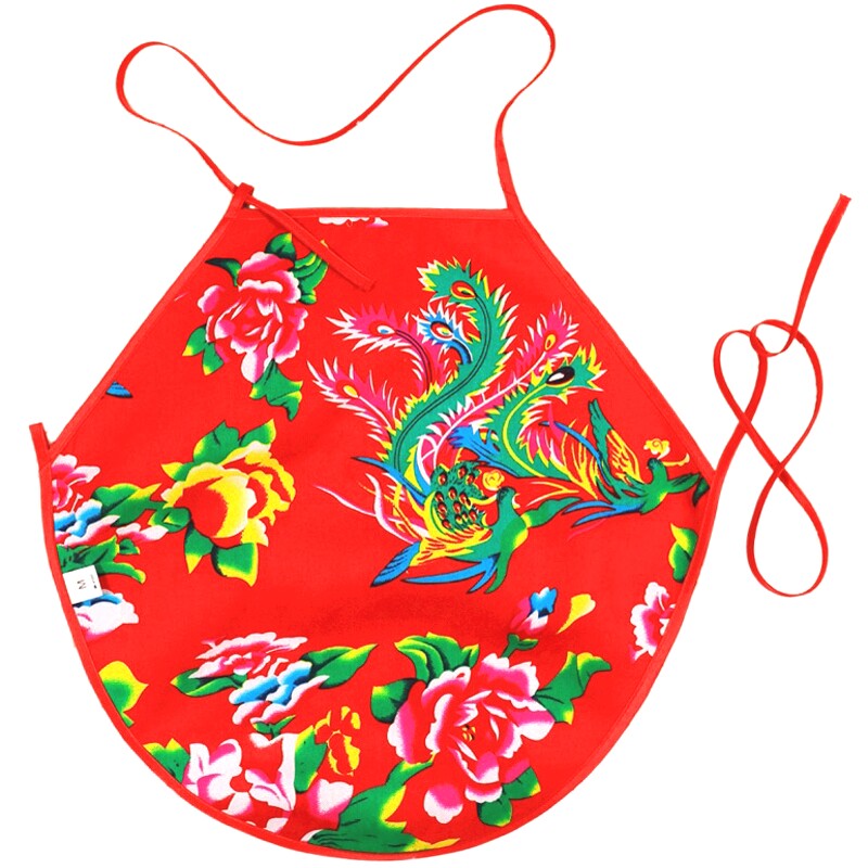 吊带肚兜背心上衣服舞台表演出服装东北大花布民族风女装搞笑秧歌