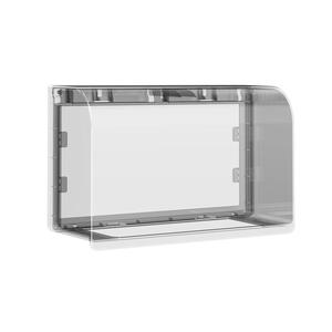 双86型二位双联开关插座防水盒保护罩盖卫生间厨房连体加高防溅盒