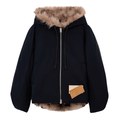 ALLBEINGS环保皮草3M新雪丽外套