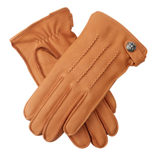 高端鹿皮真皮手套男士秋冬季开机车复古骑马术保暖商务休闲送礼物