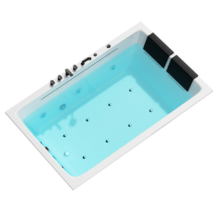 嵌入式浴缸家用亚克力双人智能恒温按摩大浴池成人定制1.1-2.2米