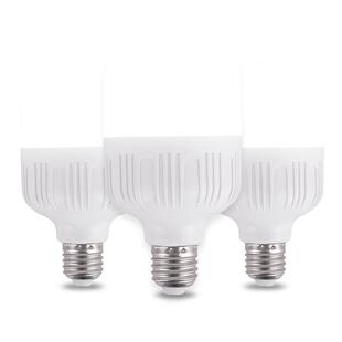 led灯泡家用E27螺口螺旋节能灯白光超亮护眼无频闪大功率照明球泡