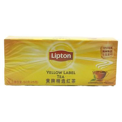 Lipton/立顿红茶S25袋泡茶茶叶包
