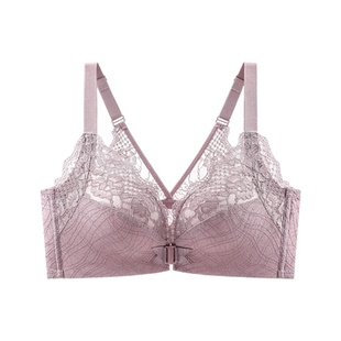 古今调整型女士内衣性感蕾丝前开扣小胸聚拢无痕提拉上托美背文胸