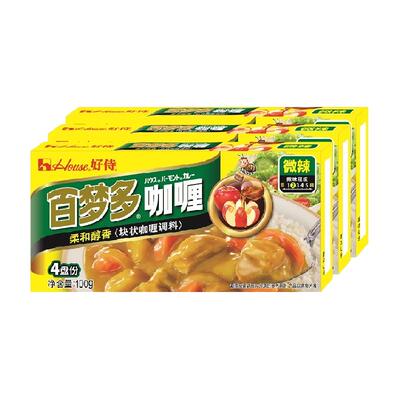 好侍百梦多微辣咖喱组合装