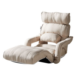 Kino日式懒人折叠沙发榻榻米单人卧室阳台飘窗客厅床上躺卧靠背