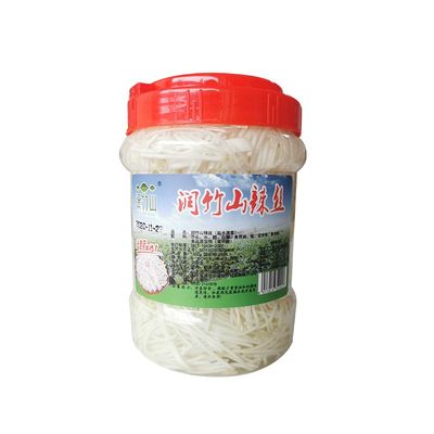 山东特产呛鼻芥菜丝桶装辣丝子