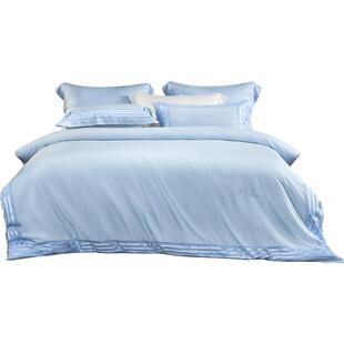 水星家纺四件套100支兰精天丝™套件A类莱赛尔抑菌高端床品26新品