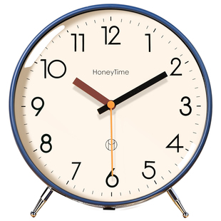 简约座钟客厅2025新款高级桌面时钟台式大号静音艺术钟表摆放摆件