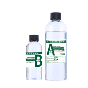 昆虫标本diy环氧树脂ab胶 高透明水晶滴胶手工琥珀快干硬胶河流桌树脂树叶晶瓷画桌面家具首饰环氧树脂灌注胶