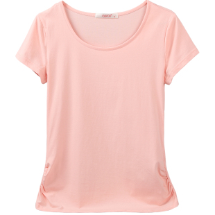 胖妹妹正肩大码女士短袖t恤女200斤宽松胖mmT恤显瘦短款加肥加大